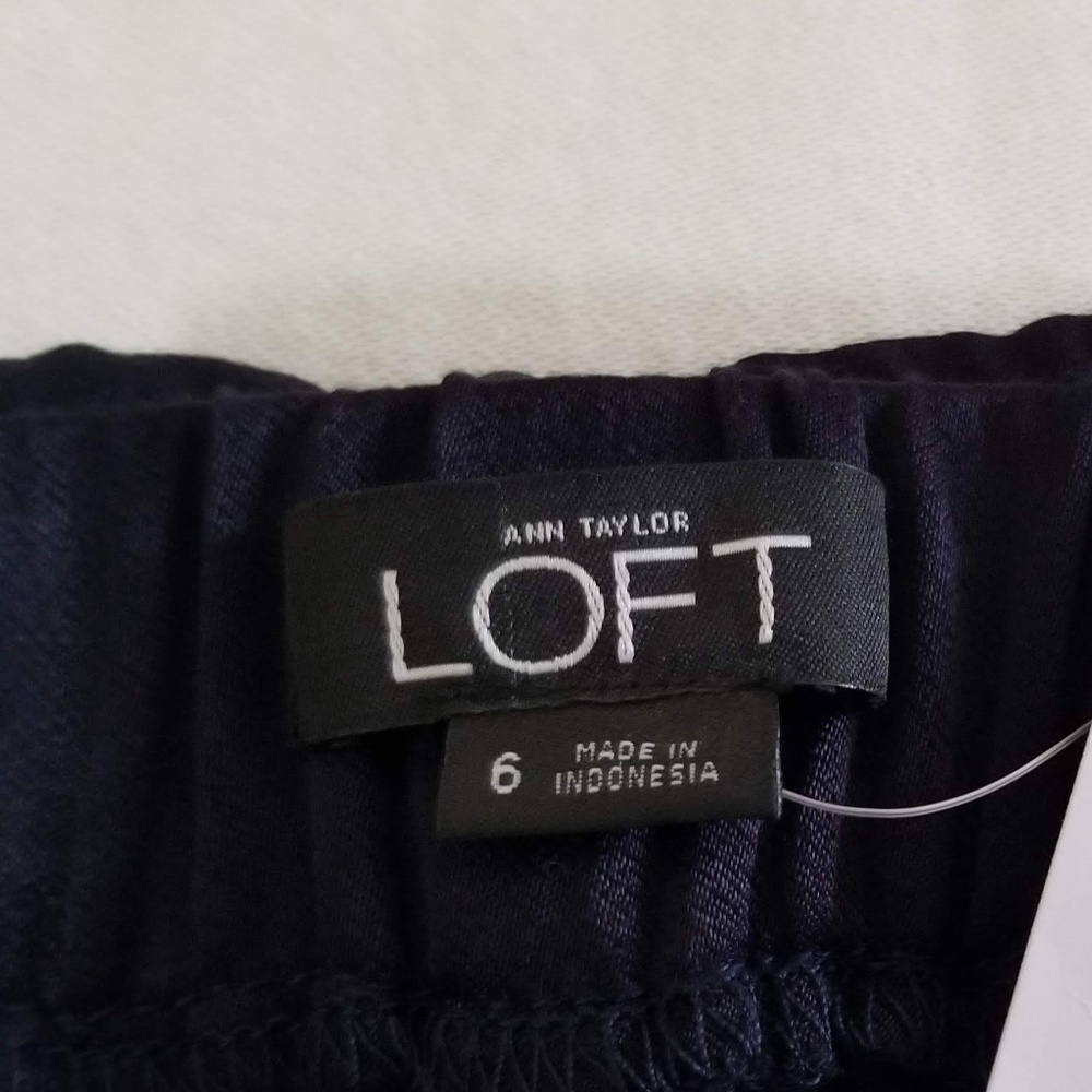 Navy Blue Sateen - Silk Loft Shorts - Picture 7 of 8